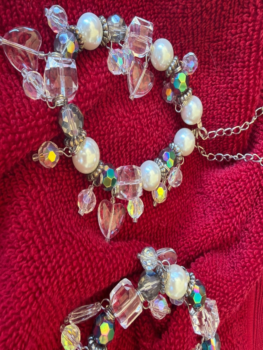 Beaded Necklace and Bracelet